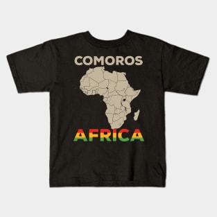 Comoros-Africa Kids T-Shirt